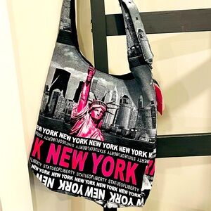NWT Robin-Ruth NY Liberty Pink Crossbody Bag.